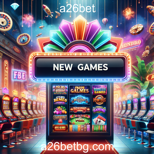 Descubra as Novidades da Seção Novos Jogos do a26bet